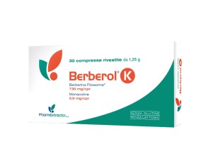 Berberol K 30 compresse integratore alimentare Pharmextracta
