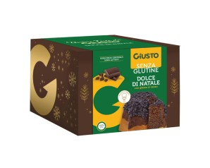GIUSTO S/G Pandoro Ciocc.500g