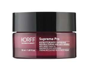 Korff Supreme Pro - Crema Ricca Viso Ristrutturante e Antirughe 50 ml