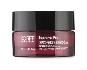 Korff Supreme Ristrutturante crema matt - crema viso ristrutturante antieta per uso quotidiano
