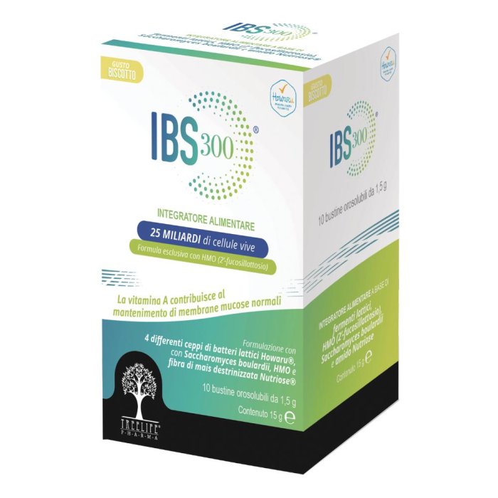 Treelife Pharma Ibs 300 10 Bustine Orosolubili Da 1,5 G Treelife Pharma Ibs 300 10 Bustine Orosolubili Da 1,5 G