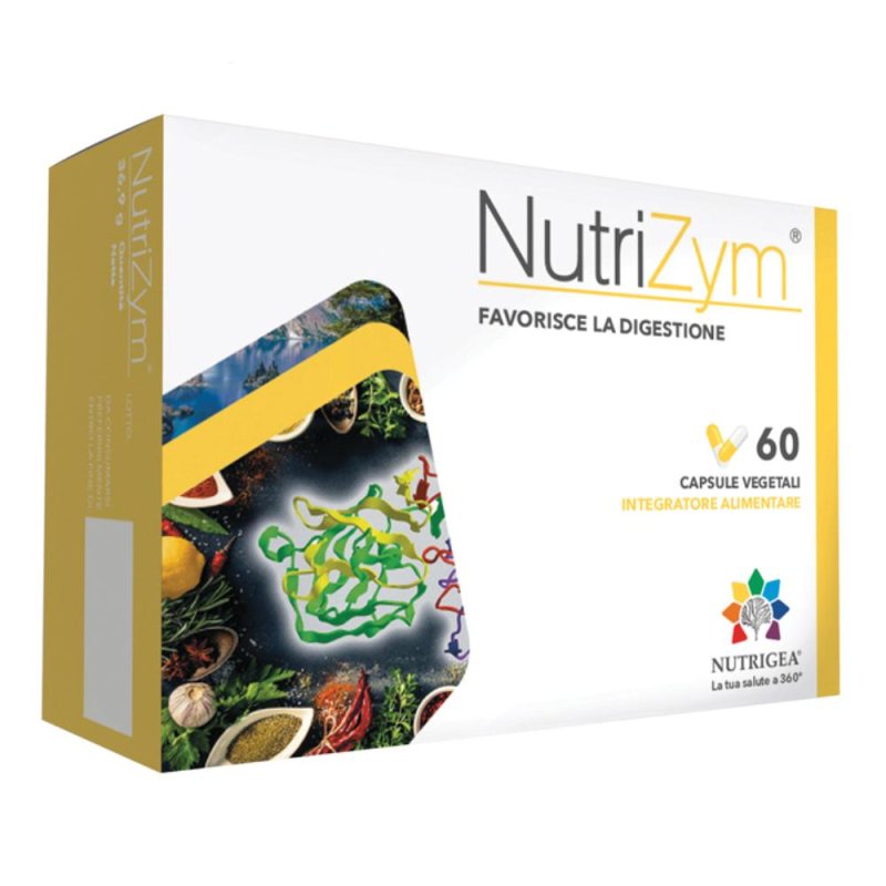 NutriZym - Integratore Alimentare con Complessi Enzimatici 60 capsule NutriZym - Integratore Alimentare con Complessi Enzimatici 60 capsule
