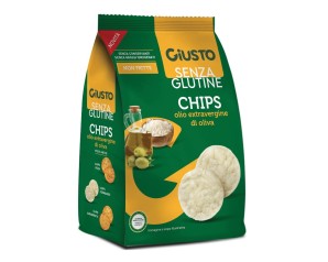 Giusto Senza Glutine Chips All'Olio Extra Vergine Di Oliva 48g