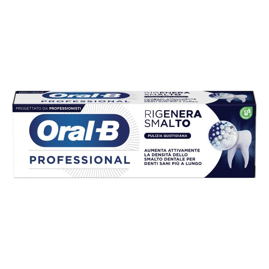 Oral-B Dentifricio Professional Rigenera Smalto Pulizia Quotidiana 75 ml