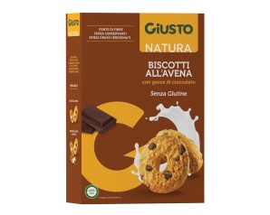 GIUSTO S/G Bisc.AvenaCiocc250g