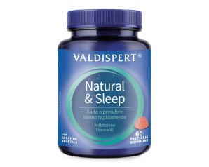 Valdispert Natural & Sleep Integratore melatonina 60 gommose