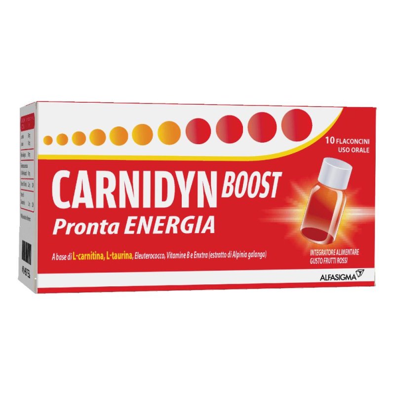 Carnidyn Boost Pronta Energia 10 flaconcini Carnidyn Boost Pronta Energia 10 flaconcini