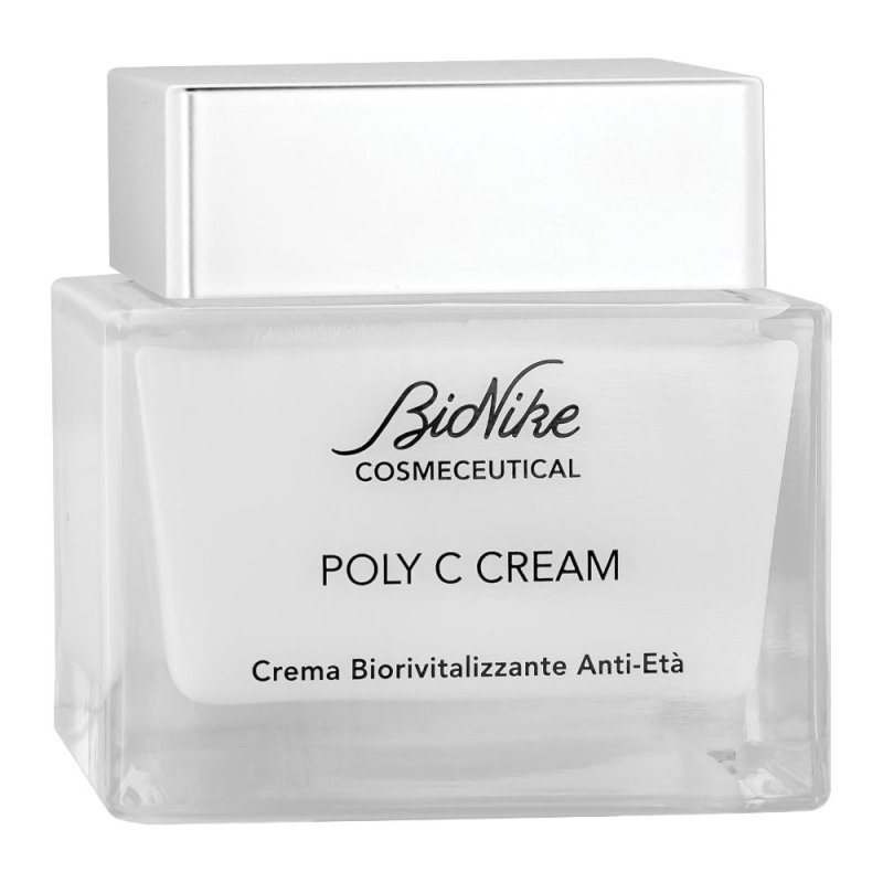 Bionike Cosmeceutical Poly C Cream Crema Viso Biorivitalizzante Anti-Et&agrave; 50 ml