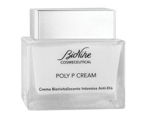 Bionike Cosmeceutical Poly P Cream 50 ml - Emulsione Biorivitalizzante per la Pelle Matura