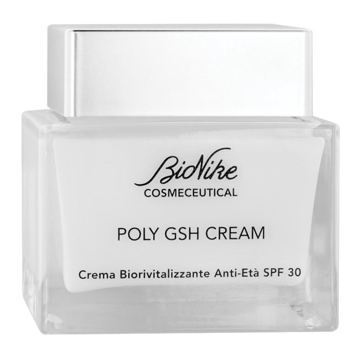 Bionike Cosmeceutical Poly GSH Cream Biorivitalizzante SPF 30 Anti-Et&agrave; 50ml