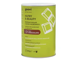 Goovi Nutry&Beauty Proteine In Polvere Cioccolato 260g 
