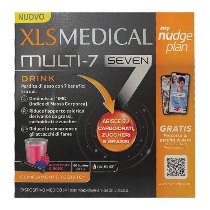 XLS Medical Multi-7 Drink 60 Bustine XLS Medical Multi-7 Drink 60 Bustine