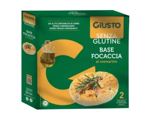 GIUSTO S/G Fondo Focaccia 280g