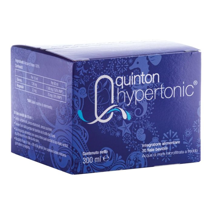 Dott.c.cagnola Quinton Hypertonic 30 Fiale Da 10 Ml