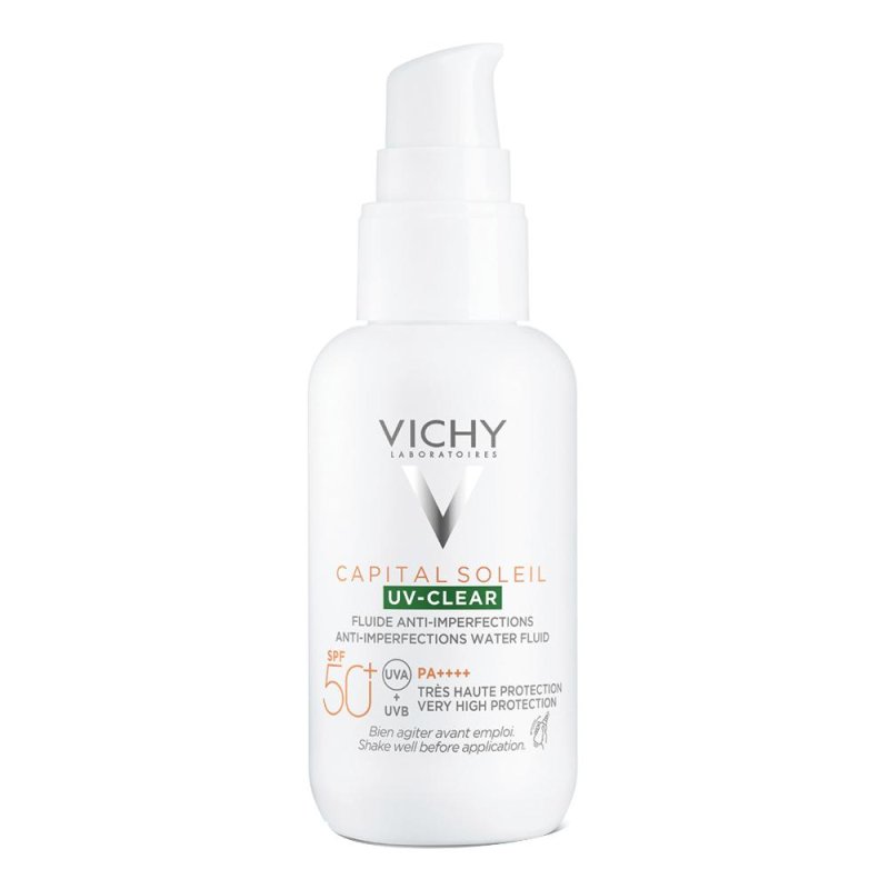 Vichy Capital Soleil UV-Clear Fluido Anti-Imperfezioni 40ml SPF50+