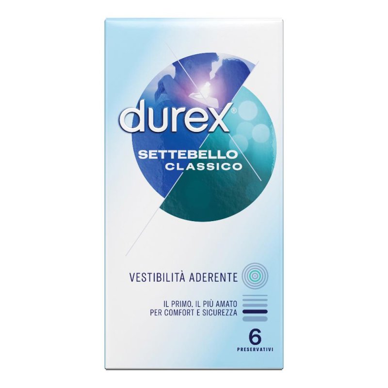 Durex Settebello Classico preservativi 6 pezzi