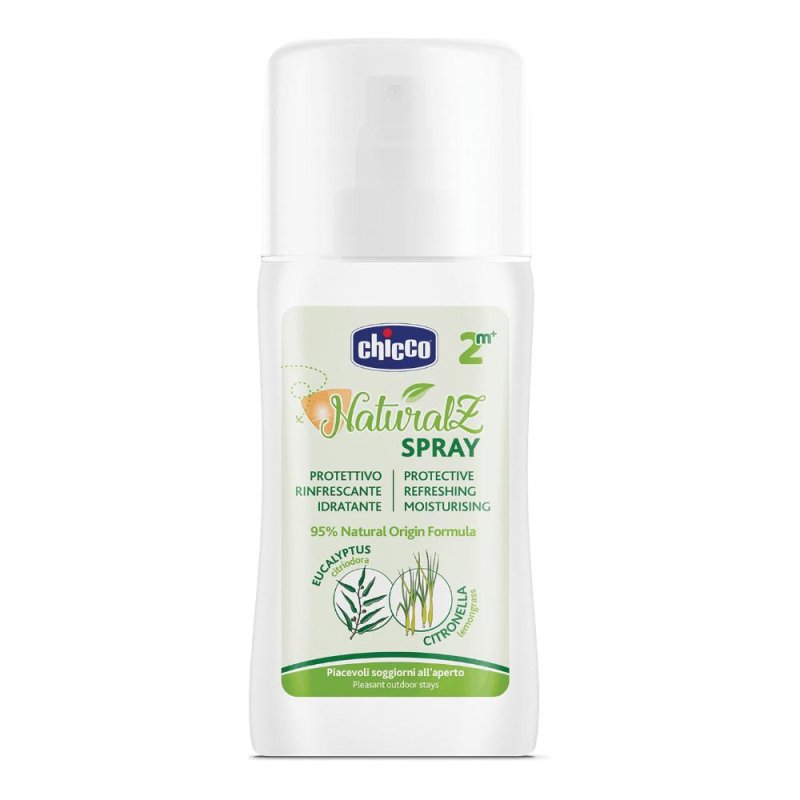 Chicco Zanza Spray Naturale contro le zanzare e gli insetti 100 ml Chicco Zanza Spray Naturale contro le zanzare e gli insetti 100 ml
