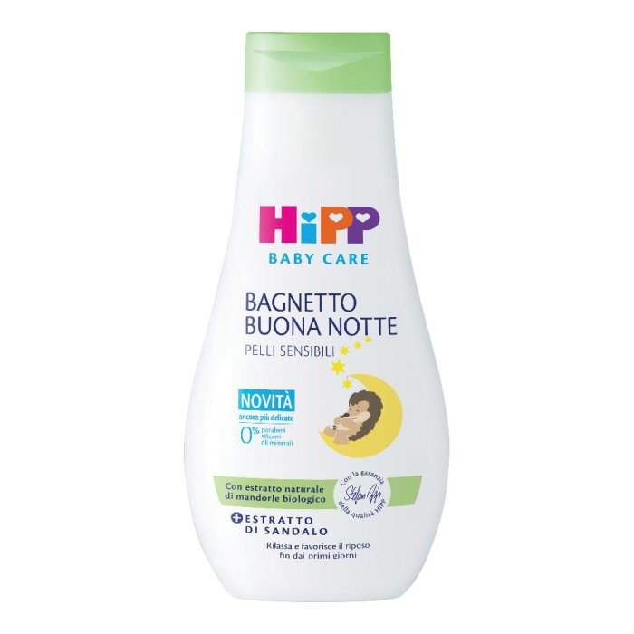 HiPP Baby Care - Bagnetto Buona Notte per Pelli Sensibili 350 ml HiPP Baby Care - Bagnetto Buona Notte per Pelli Sensibili 350 ml