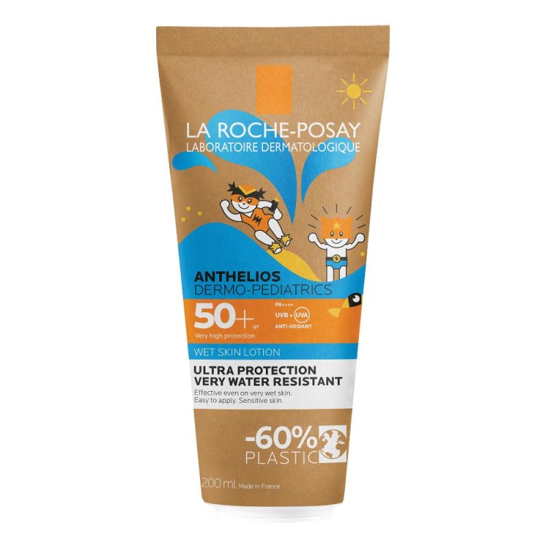 La Roche Posay Anthelios Gel Pelle Bagnata Bambino 50+ 200ml La Roche Posay Anthelios Gel Pelle Bagnata Bambino 50+ 200ml