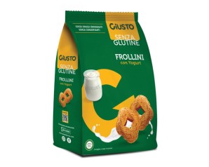 GIUSTO S/G FROLLINI YOGURT250G