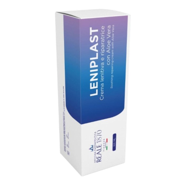Leniplast Crema Reale 1870 - crema corpo emolliente e protettiva per pelli sensibili