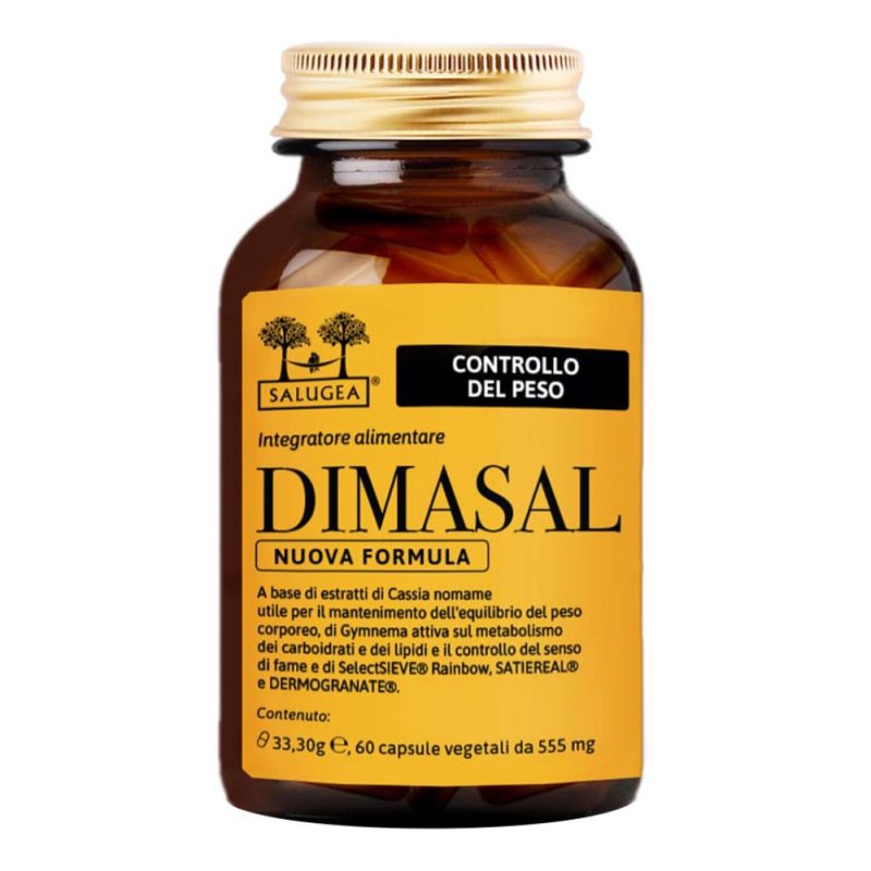 Salugea Dimasal Nuova Formula Integratore Controllo del Peso 60 Capsule Vegetali Salugea Dimasal Nuova Formula Integratore Controllo del Peso 60 Capsule Vegetali