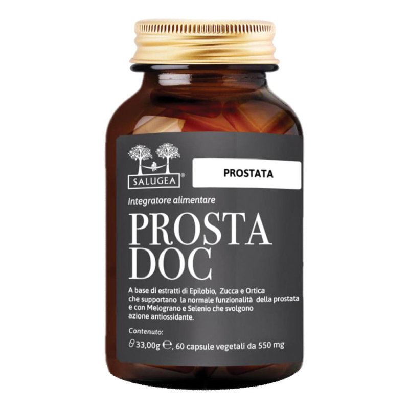 Salugea Prostadoc Integratore Naturale per la Prostata e le Vie Urinarie 60 Capsule Vegetali Salugea Prostadoc Integratore Naturale per la Prostata e le Vie Urinarie 60 Capsule Vegetali