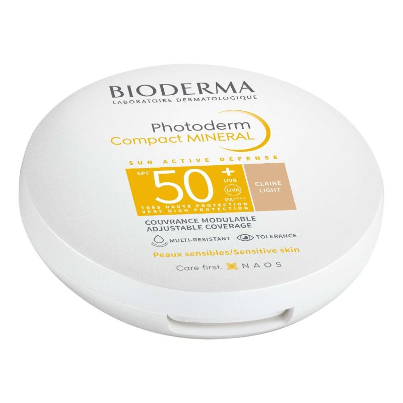 Bioderma Photoderm - Compact Mineral Protezione Colorata SPF50+ Clair 10g Bioderma Photoderm - Compact Mineral Protezione Colorata SPF50+ Clair 10g