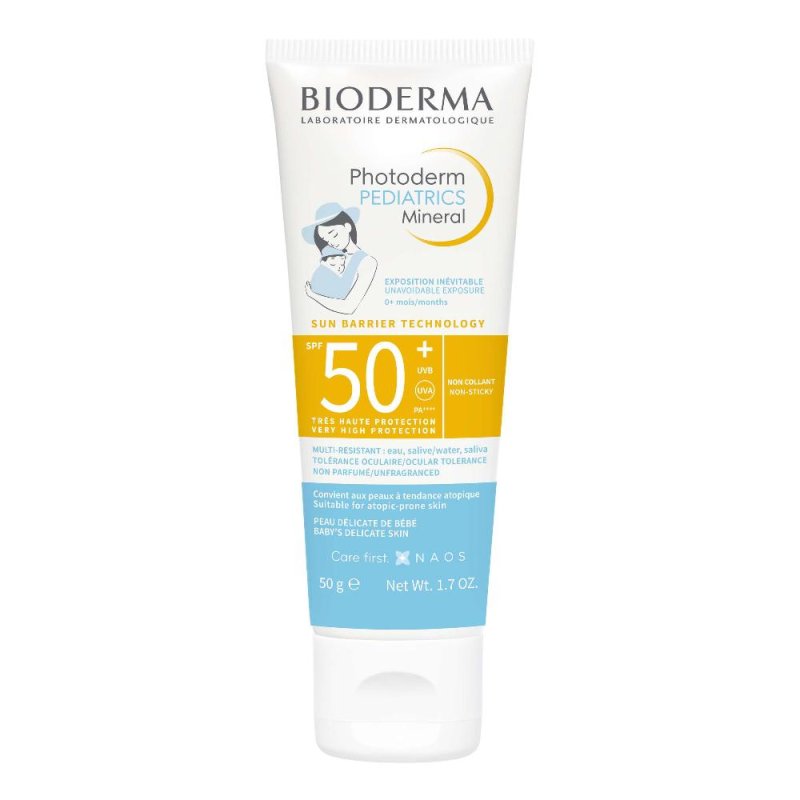 Bioderma Photoderm - Pediatrics Mineral Fluido Minerale SPF50+ Neonato 50g