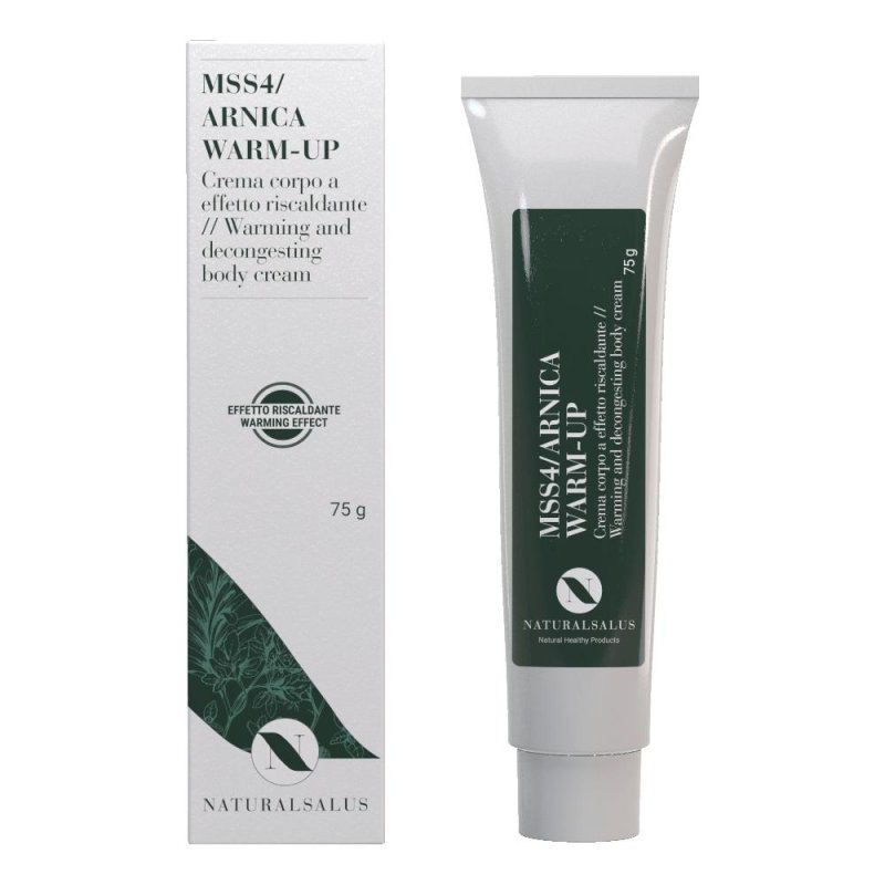 MSS Arnica Warm Up Crema Riscaldante Muscolare 75 g per Preparazione Sportiva e Sollievo Dolori MSS Arnica Warm Up Crema Riscaldante Muscolare 75 g per Preparazione Sportiva e Sollievo Dolori