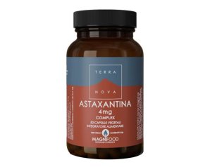 Terranova Astaxantina Integratore Antiossidante Naturale 4 mg 50 Capsule Vegetali