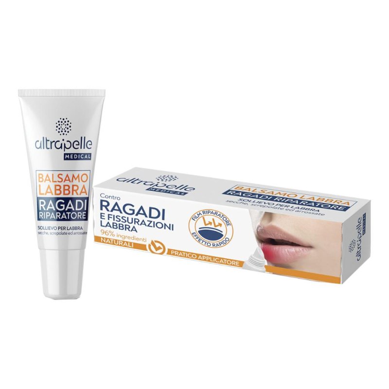 Altrapelle Medical - Balsamo Labbra Riparatore contro Ragadi 8ml Altrapelle Medical - Balsamo Labbra Riparatore contro Ragadi 8ml