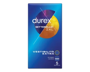  Durex Settebello Vestibilità Extra 2XL 5 Preservativi