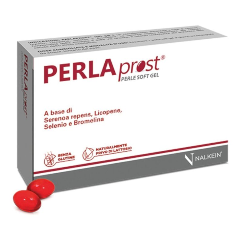 Perla Prost 15 soft gel - Integratore per il Benessere della Prostata e del Sistema Urinario