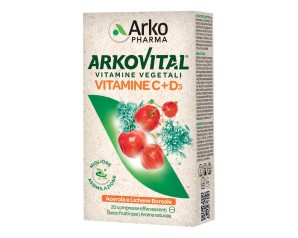 ARKOVITAL VITAMINE C+D3 20CPR