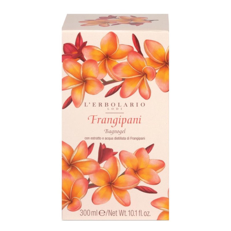Frangipani bagnogel 300 ml - bagnoschiuma profumato al frangipani Frangipani bagnogel 300 ml - bagnoschiuma profumato al frangipani