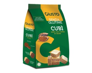 GIUSTO S/G CUBI'Wafer Cac.250g