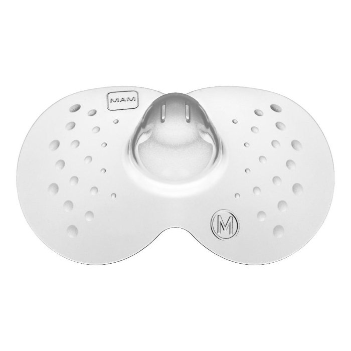 MAM paracapezzoli taglia M - paracapezzoli in silicone per allattamento MAM paracapezzoli taglia M - paracapezzoli in silicone per allattamento