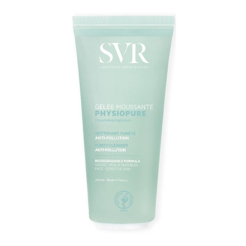 SVR Physiopure - Gelee Moussante Detergente Purificante Delicato 200 ml SVR Physiopure - Gelee Moussante Detergente Purificante Delicato 200 ml