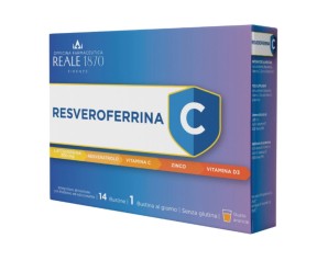 Resveroferrina C 14 bustine - integratore con ferro vitamina C e resveratrolo