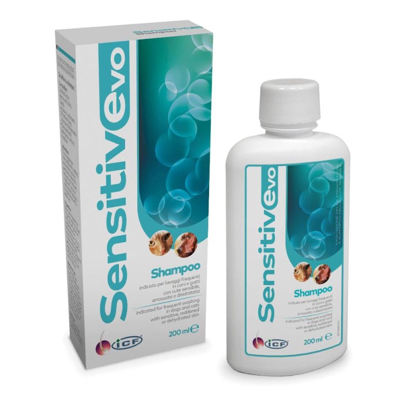 Sensitiv Evo Shampoo Delicato per Cute Sensibile 200 ml - Trattamento Lenitivo Idratante per Capelli