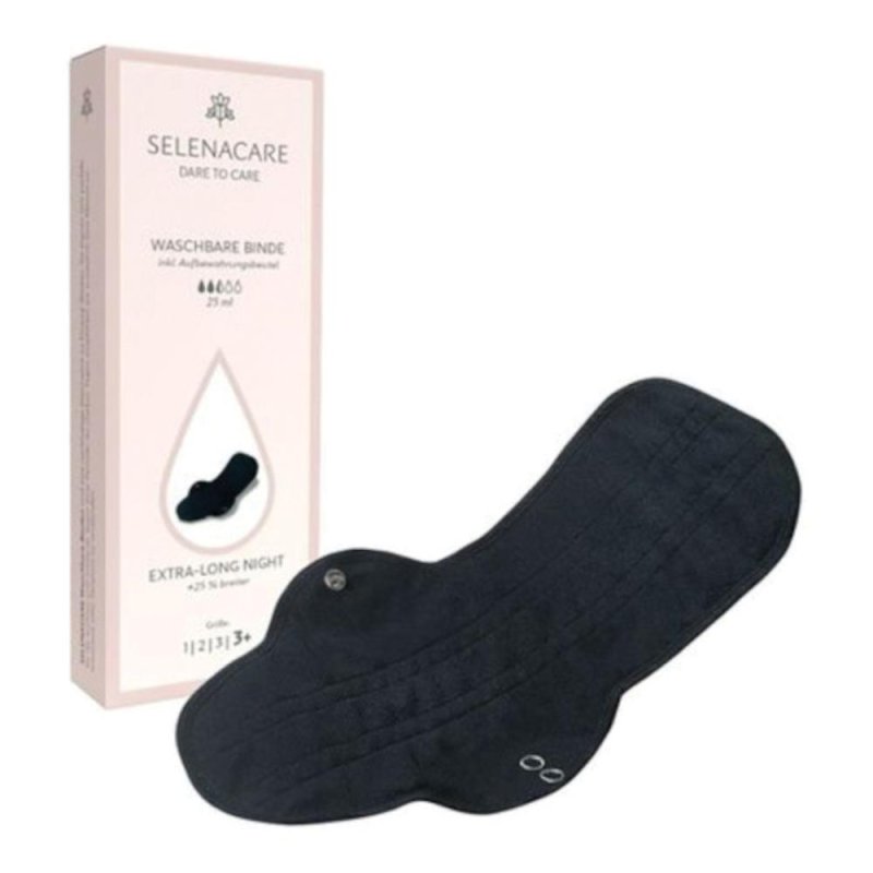 Selenacare Assorbente Lavabile Riutilizzabile Nero – Protezione Igienica Femminile Eco-Sostenibile per Ciclo Mestruale e Perdite Urinarie Selenacare Assorbente Lavabile Riutilizzabile Nero – Protezione Igienica Femminile Eco-Sostenibile per Ciclo Mestruale e Perdite Urinarie