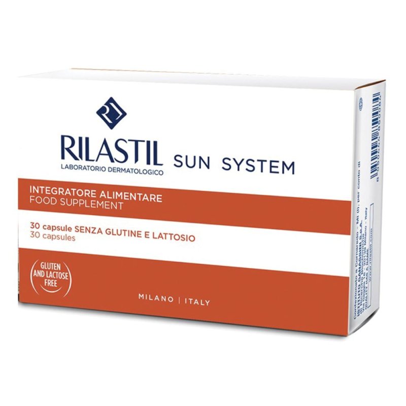 Rilastil Sun System - Integratore Alimentare Solare 30 + 30 capsule Rilastil Sun System - Integratore Alimentare Solare 30 + 30 capsule