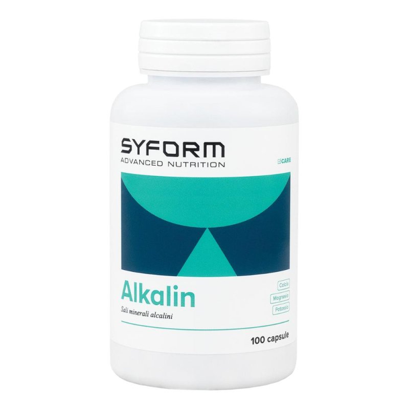 Alkalin 100 capsule - integratore alcalinizzante con sali minerali Alkalin 100 capsule - integratore alcalinizzante con sali minerali