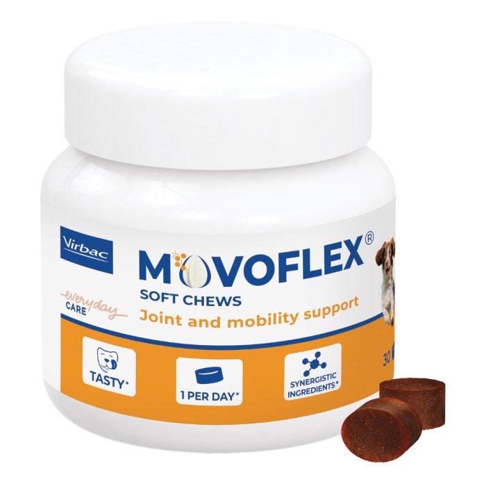 Movoflex M Cane Taglia Media 30 Compresse Masticabili Integratore per Articolazioni Movoflex M Cane Taglia Media 30 Compresse Masticabili Integratore per Articolazioni