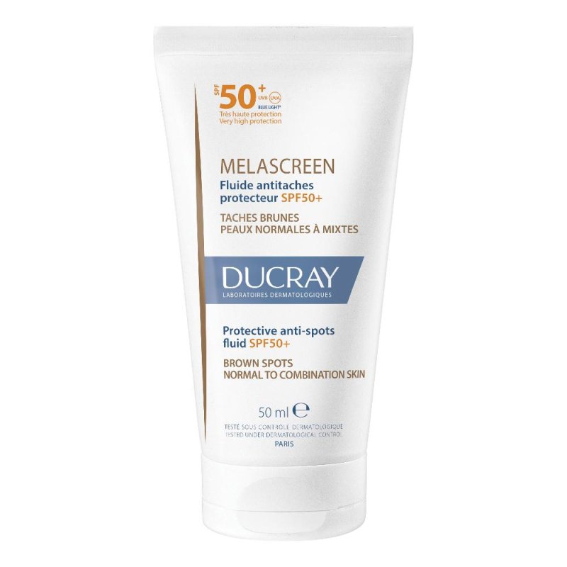 Ducray Melascreen - Fluido Anti-Macchie SPF50+ Protezione Molto Alta, 50ml Ducray Melascreen - Fluido Anti-Macchie SPF50+ Protezione Molto Alta, 50ml