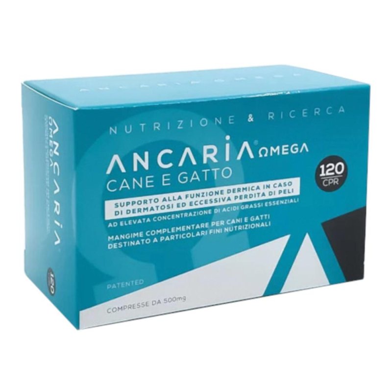 Ancaria Omega integratore alimentare di acidi grassi essenziali in compresse 120 pezzi