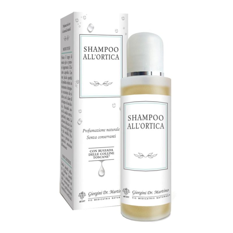 Shampoo all&rsquo;Ortica 125 ml Nederwoon &ndash; Trattamento Naturale Purificante e Seboregolatore per Capelli Grassi e con Forfora