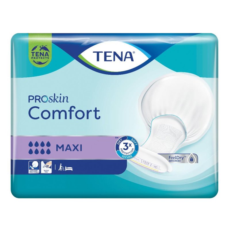 Tena Comfort Maxi Pannolone Sagomato 34 Pezzi