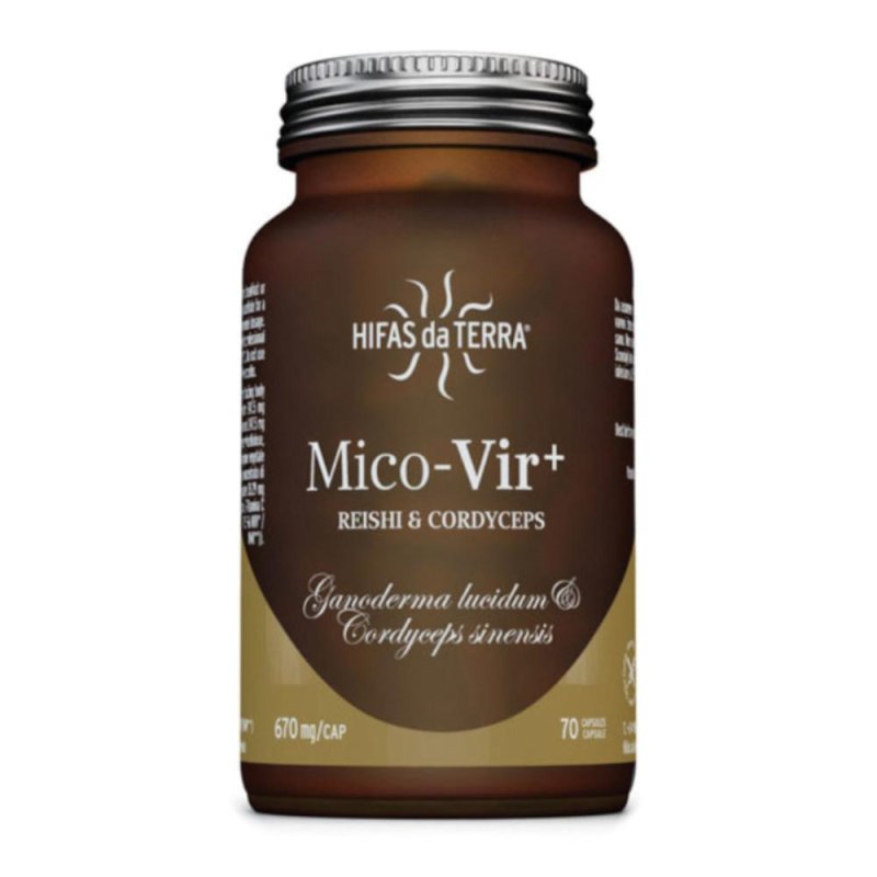 Mico Vir Plus Integratore Alimentare 70 Capsule a Base di Funghi Medicinali per Sostenere le Difese Immunitarie Mico Vir Plus Integratore Alimentare 70 Capsule a Base di Funghi Medicinali per Sostenere le Difese Immunitarie